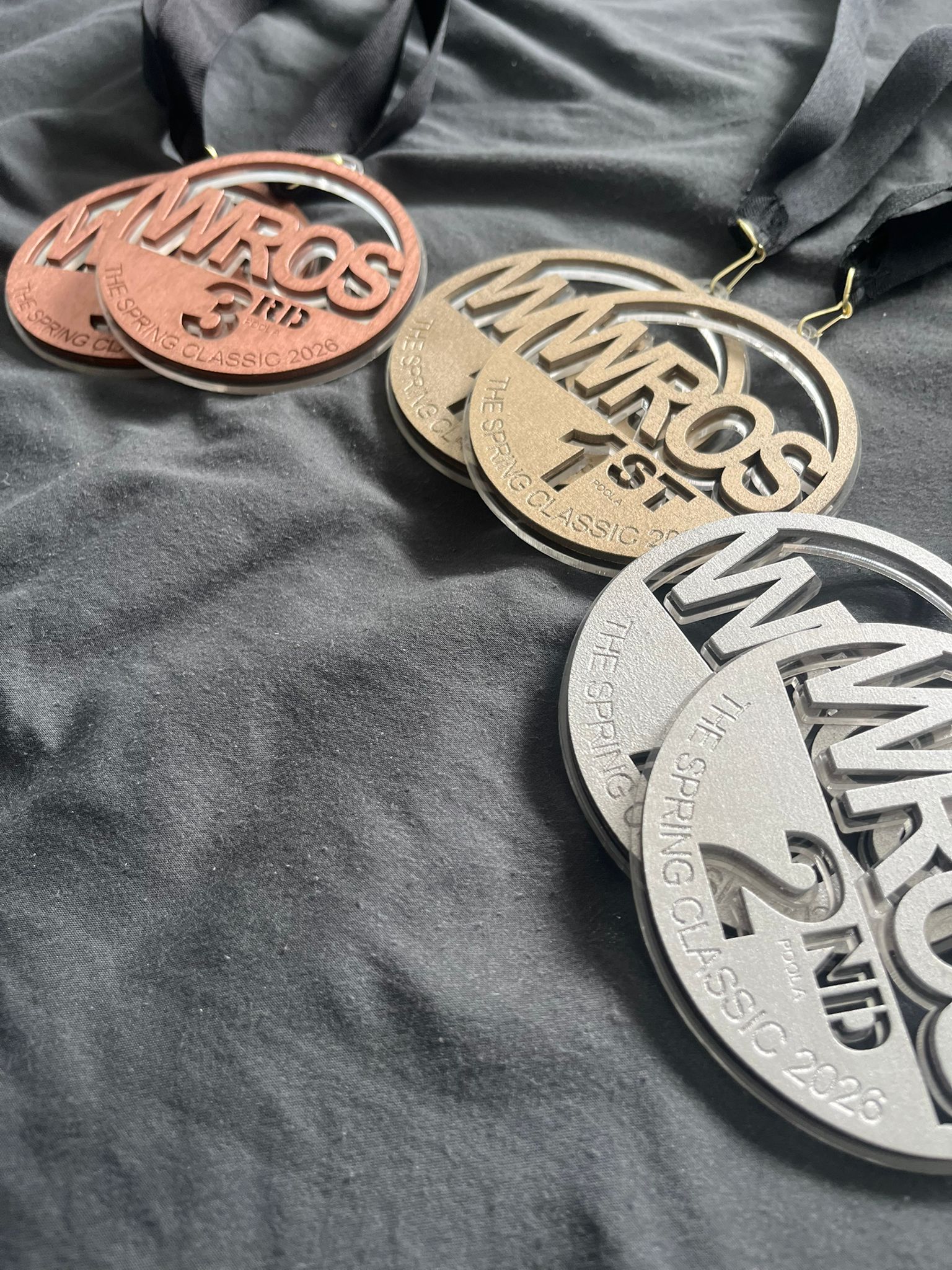 Premium Customizable Acrylic and Wood Medals